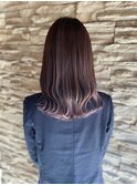 冬の大人グラデーション