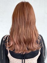 アイティー バイ アルバム 浦和店(IT by ALBUM) サーモンピンク_エアリーミディショートパーマ_ba310191