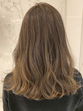 アヴァンスクロス あべのルシアス店(AVANCE.CROSS) 大人ハイライト×シアベージュ