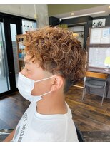 ガルボ ヘアー(garbo hair)&nbsp;#メンズ#人気#スパイラルパーマ#オススメ#下村スタイル