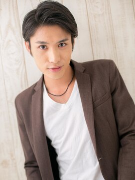 モッズヘア メン 新所沢店(mod's hair men) 立上げバングな七三ツーブロックショートD