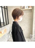 春らしいスッキリなショートボブ◎