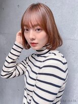 オーブ ヘアー フォール 山形東原町店(AUBE HAIR fall) 20代・30代_小顔カット_内巻きボブ