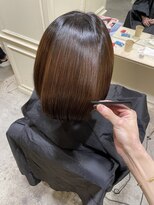 ロロ(ro-ro)&nbsp;【恵比寿 ro-ro】真っ直ぐにならない丸みの残した縮毛矯正