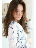 ヘアアンドメイク シークネクスト(HAIR&MAKE SeeK NEXT) 【SeeK NEXT】ニュアンスロング×グレージュ