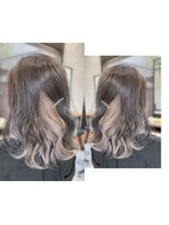 エイダ(EIDA)&nbsp;■オトナ可愛い ツートーン  ブリーチ ミディアム ☆