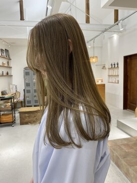 オーリーエトワ 御器所(oorry.etwa) 透け感オリーブベージュ