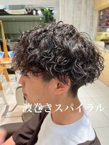 アース 武蔵境店(HAIR & MAKE EARTH) ２０代のお客様へ波巻きスパイラルパーマを施術☆