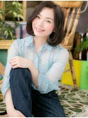 アッシュブラック前下がりワンレンボブディc5北浦和20代30代40代