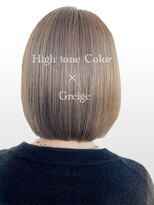 サラジュ 仁川店(SARAJU)&nbsp;透明感カラー　ハイトーンカラー×透明感◎ベージュ