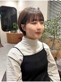 ワイドバングショート
