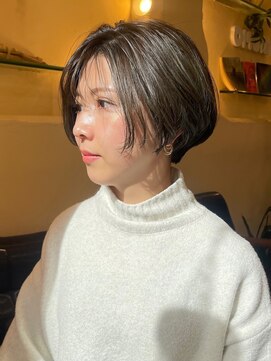ラウンジ モリオ イケブクロ(Lounge MORIO Ikebukuro) 骨格に似合わせた丸みショートスタイル*