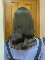 トワ(toi)&nbsp;オリーブグレージュ/ブリーチなしダブルカラー/横浜