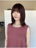 レッドブラウンミディアムレイヤー