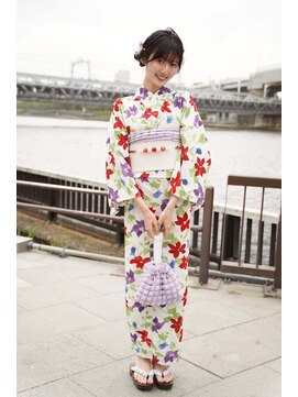 バサラ 大阪梅田店(VASARA) 大阪浴衣レンタル　浴衣ヘア　梅田浴衣レンタル
