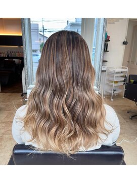 リッシュ 都賀店(Lish) バレイヤージュカラー