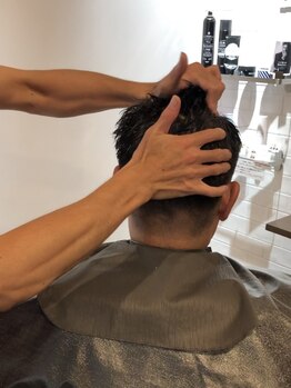 ヘアーズ ゴッチ(HAIRS GOTTI)の写真/忙しい毎日にほっとする時間をお届け。髪も心も癒される極上ヘッドスパで贅沢なひと時をご堪能下さい♪
