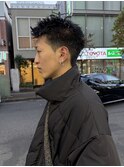 メンズスパイキーショート／刈り上げ/パンクショート(加藤玲)