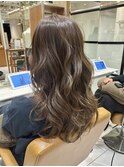 ロング/ロングレイヤー/グレージュ/グレージュカラー
