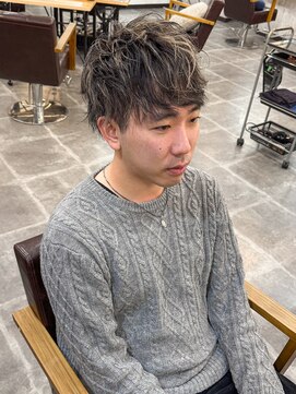アムレヘアー(amule hair) 【amule hair】王道マッシュハイライトメッシュ20代/30代/40代/