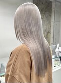 ミルクティーベージュカラーハイトーンカラーケアブリーチカラー