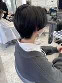 センターパート 刈り上げなし 女性ウケ MOMO