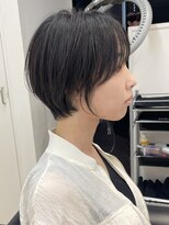 イヴォークトーキョーオーサカ(EVOKE TOKYO osaka)&nbsp;丸みショート レイヤー 小顔カット 似合わせ 顔周り