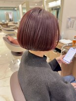 アッシュ 下北沢店(Ash)&nbsp;春カラーのパツっとボブ