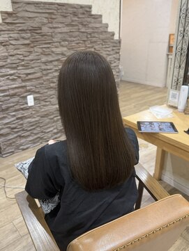 ヘア カンパニー トワ 千葉店(TOWA) 千葉/千葉駅/ブリーチなし/ダブルカラー/透明感/ヘッドスパ