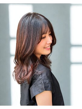 ユウヘアー 師勝店(U Hair) 【UHair】大人かわいい♪ミディアムレイヤーカット/20代30代40代