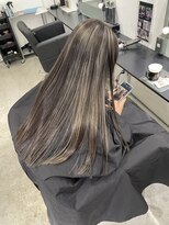 キング 高槻(K!ng) 縮毛矯正髪質改善ハイライトレイヤーカット高槻美容室エクステ