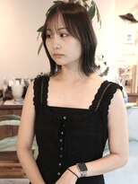 ウィム(wim)&nbsp;結べる bob "olive greige