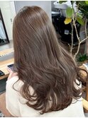 韓国風レイヤーカット髪質改善ダブルカラーハッシュカット