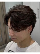 フィフス 渋谷(fifth)&nbsp;渋谷フェザーパーマニュアンスパーマ毛流れセンターパートウルフ