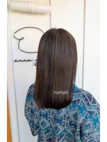 エンネ ユー(enne you..)&nbsp;地毛ハイライト