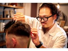 バーバープレイス チクシ(BARBER PLACE chikushi)の雰囲気(バーバー(メンズヘア)サロンワーク大好き!)