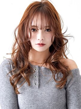 ラフィスヘアーギフト 堺東店(La fith hair gift) 【La fith】ニュアンスカール×ヘーゼルブラウン