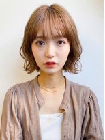ディーヴァヘアーエズ(DIVA hair Eze)&nbsp;ボブレイヤーカット小顔カットシースルーバング大人ガーリー