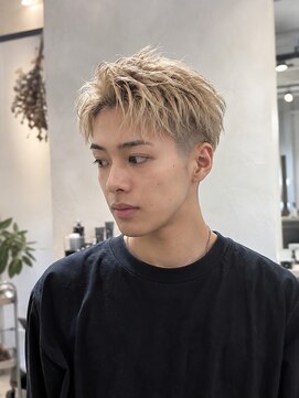 シエル 紙屋町店(CIEL) メンズショート／スパイキーショート／束感ヘア／刈り上げ