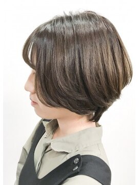 クアトログランシュ ひたちなか店(QUATRO×GranCieux) 小顔大人かわいいショートグラボブ★QUATRO★