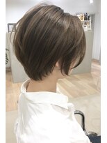 オウル(Owll)&nbsp;★DISHEL★小顔エアリーショートイルミナカラー