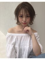 ラノバイヘアー(Lano by HAIR) 【Lano by HAIR】関亜梨佐 黒髪暗髪アッシュ小顔ショート