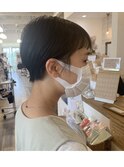 耳掛けショート