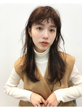 エイミー 布施店(eimee) 外ハネアンニュイカーキベージュカラー[布施駅/布施西北口]