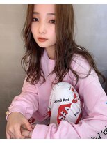 カームリーヘアー(calmLY HAIR) 前髪/アンブレラカラー/こなれミディ/イメチェン/ウェーブパーマ