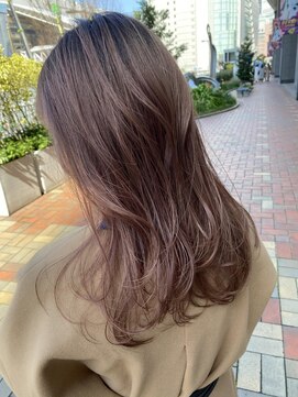 エレノア 梅田店(Eleanor) バレイヤージュ/ピンクベージュ