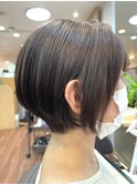 丸みショート/30代40代50代/簡単スタイリング
