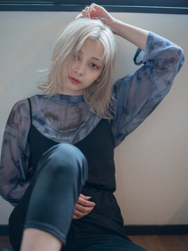 コットン 平塚店(Cotton) 【cotton平塚】カジュアルウルフ/プラチナカラー