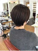 大人ショート/ショートヘア/グラデーションショート/ショート