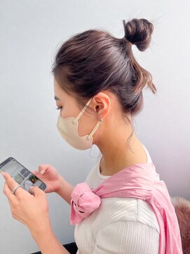 ユイマァル 倉敷店(YUIMARL) カジュアルお団子ヘア